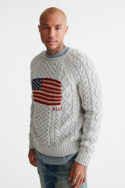 flag sweater ralph lauren