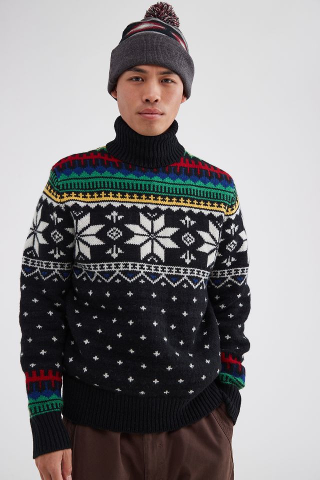 Kiezelsteen maag De vreemdeling Polo Ralph Lauren Nordic Turtleneck Sweater | Urban Outfitters