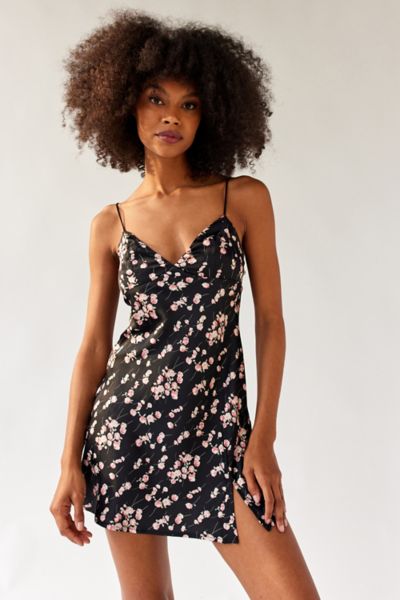 Kiss The Sky Floral Slip Dress | Urban Outfitters