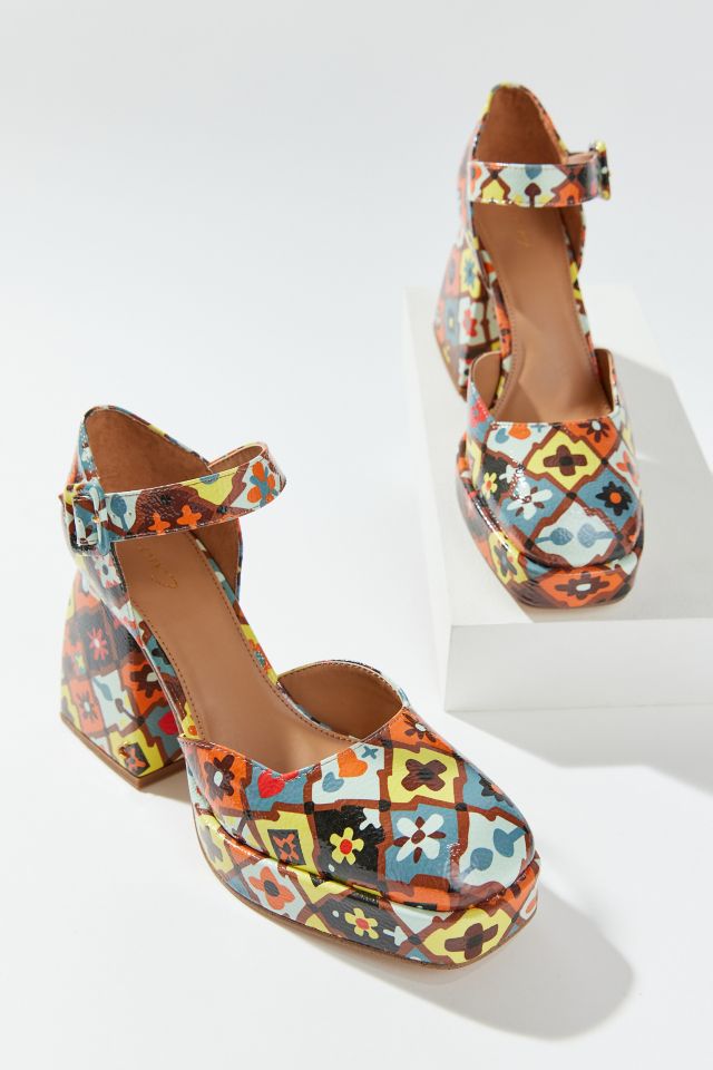 Circus By Sam Edelman Karlie Printed Platform Mary Jane #1