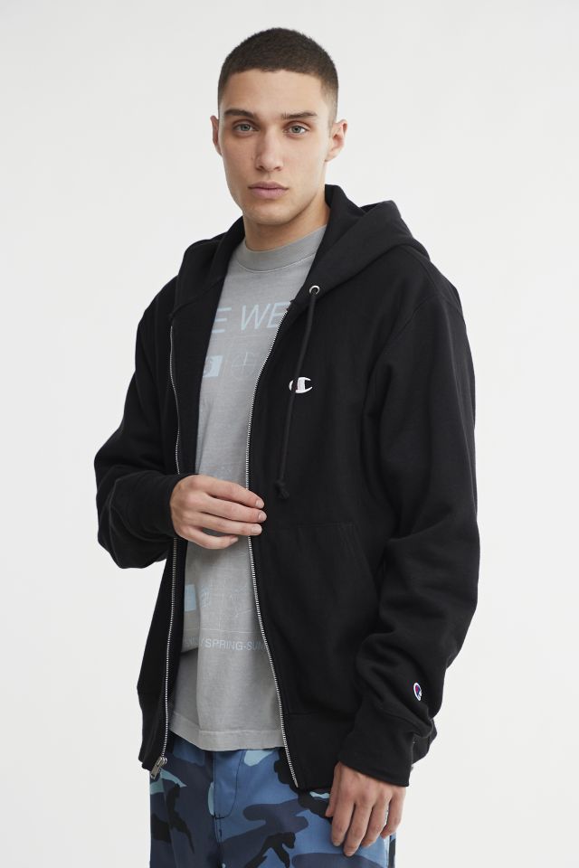 Champion Reverse Weave Full Zip Hoodie Sweatshirt | Urban Outfitters Canada