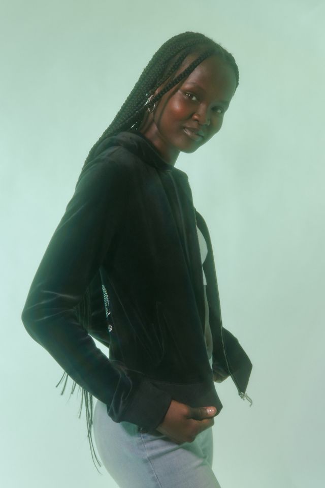 Juicy Couture Velour Zip-Up Jacket #3