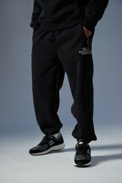 Shop The North Face Printed Heavyweight Fleece Sweatpants