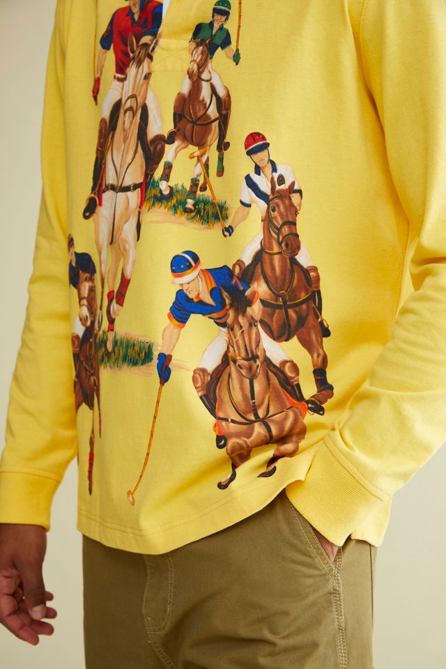 Polo Ralph Lauren Bedford Jockey Long Sleeve Polo Shirt #2