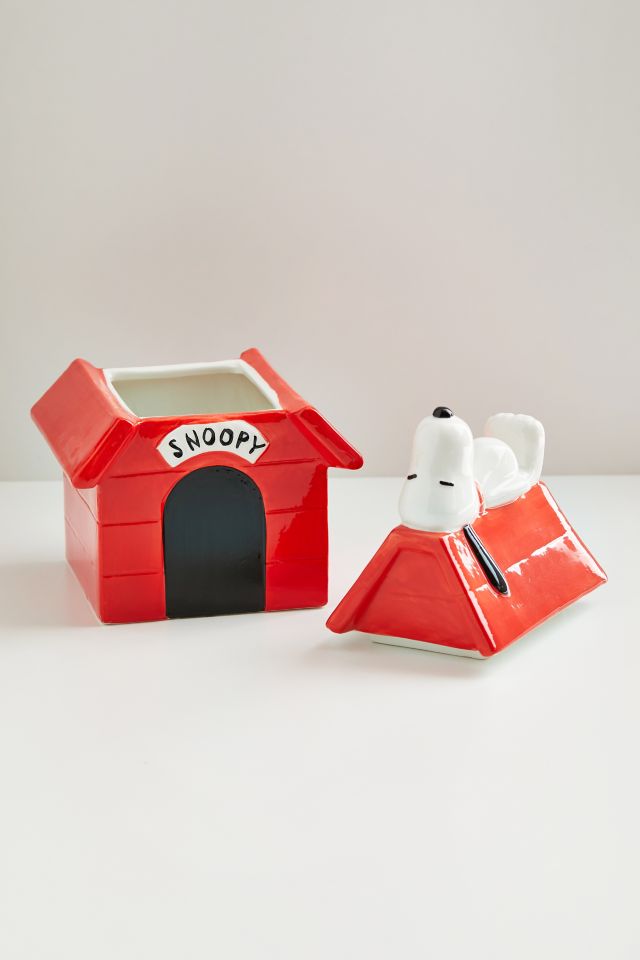 Peanuts Doghouse Cookie Jar #1