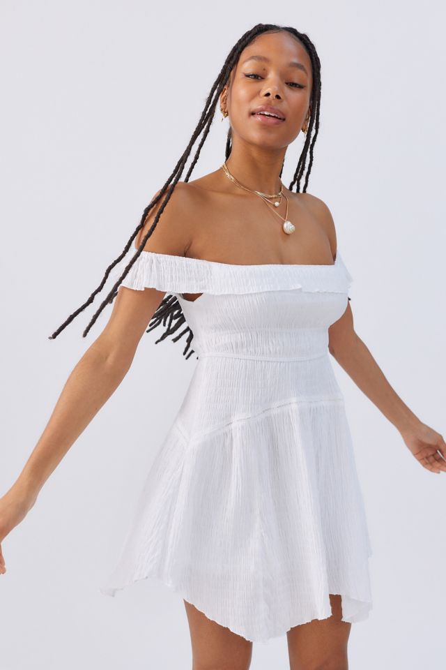 Aubrey off shoulder outlet dress