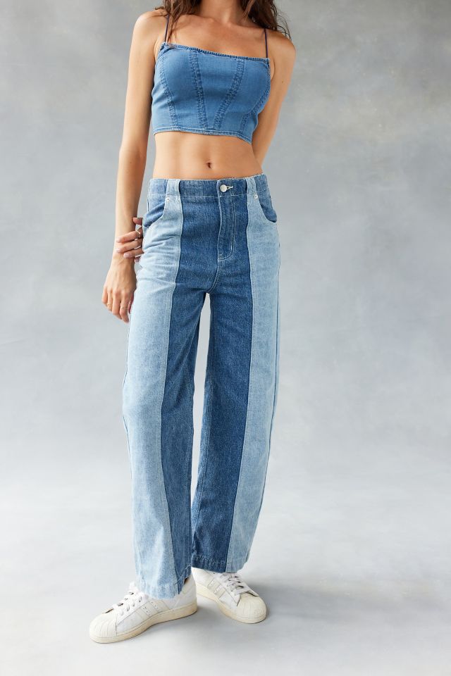 BDG High & Wide Jean - Colorblock #3