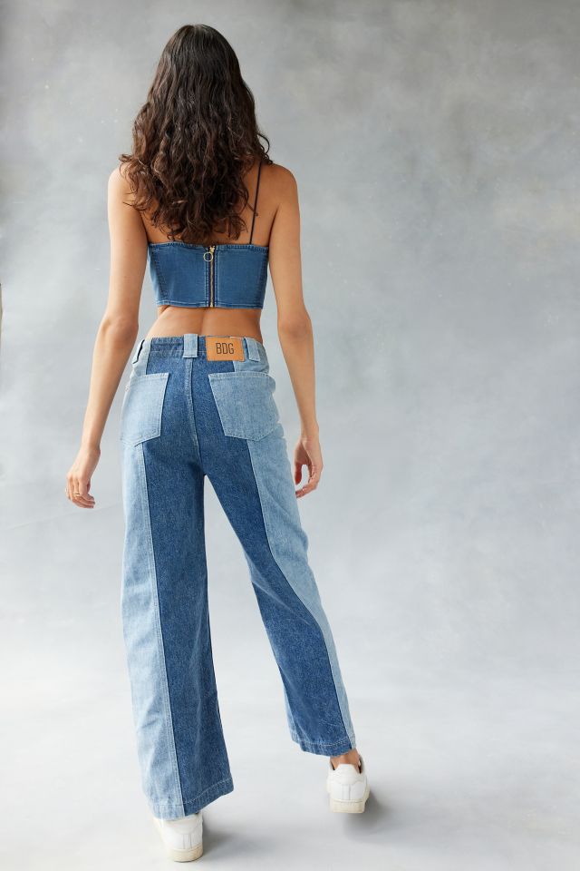 BDG High & Wide Jean - Colorblock #4