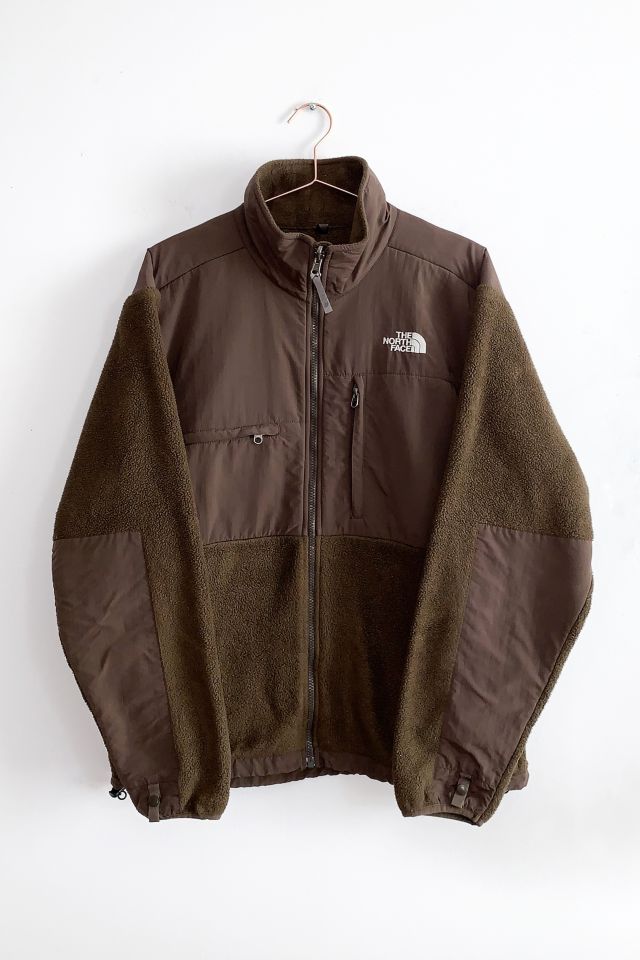 Vintage 90s The North Face Brown Fleece Jacket | Urban