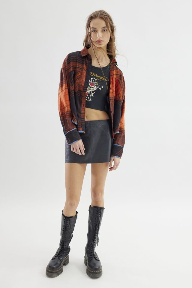 BDG Karl Slouchy Flannel Button-Down Shirt #2