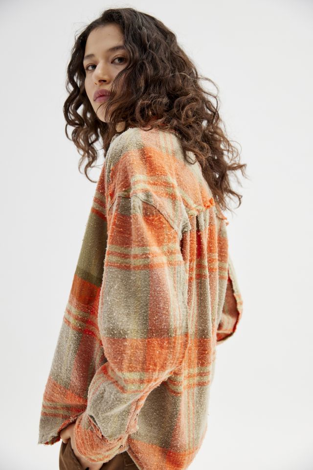 BDG Andy Flannel Distressed Button-Down Shirt #2