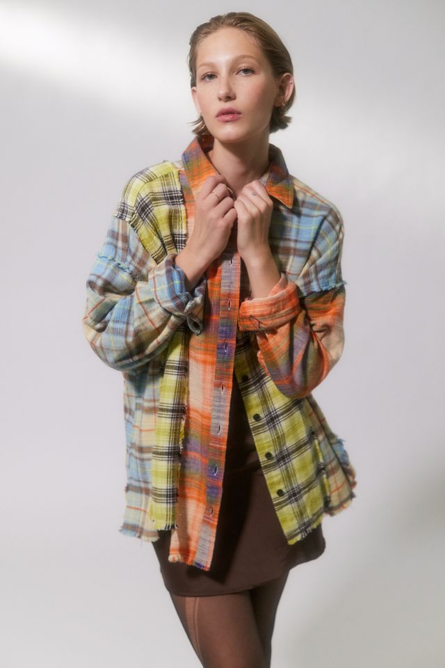 Urban outfitters 2025 flannel shirt