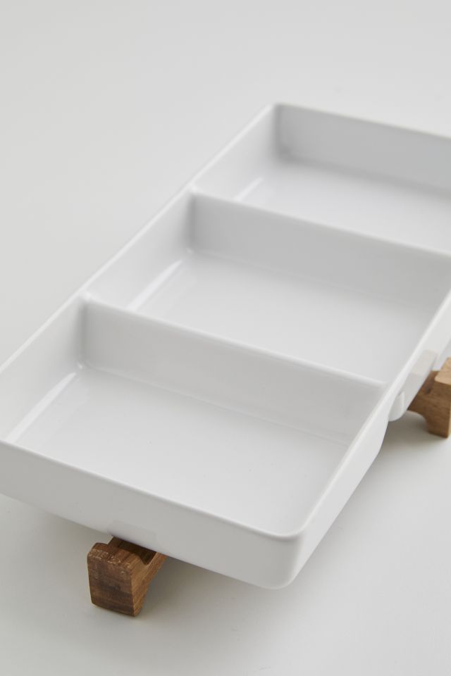 Bamboo 3-Piece Serving Tray #1