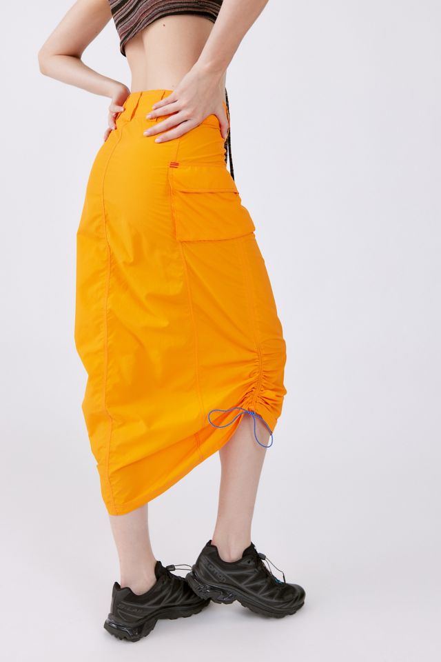 【BAON】Luda String Cargo Denim Midi Skirt Amazon.com: IDEALSANXUN Long Cargo Skirts for Women Trendy