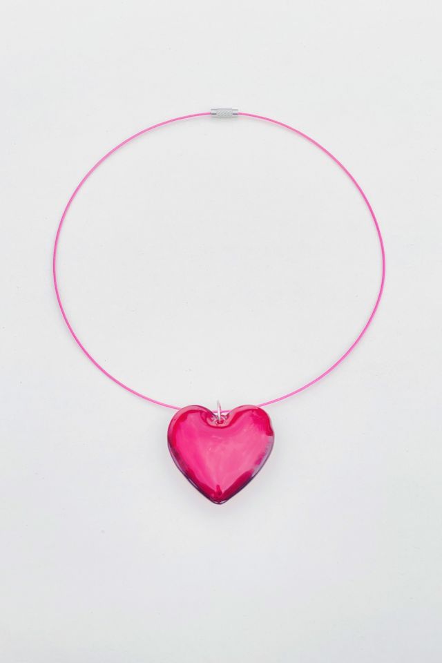Blo_oberry Red Baby Heart Necklace | Urban Outfitters