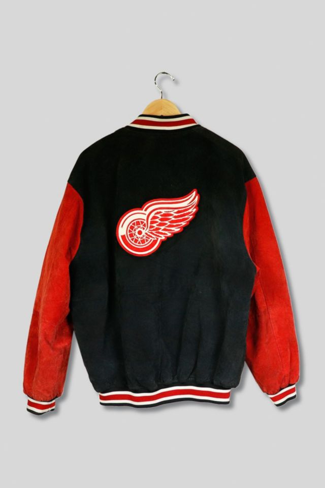 Vintage Detroit Red Wings Auburn Sportswear Varsity Jacket Size Large