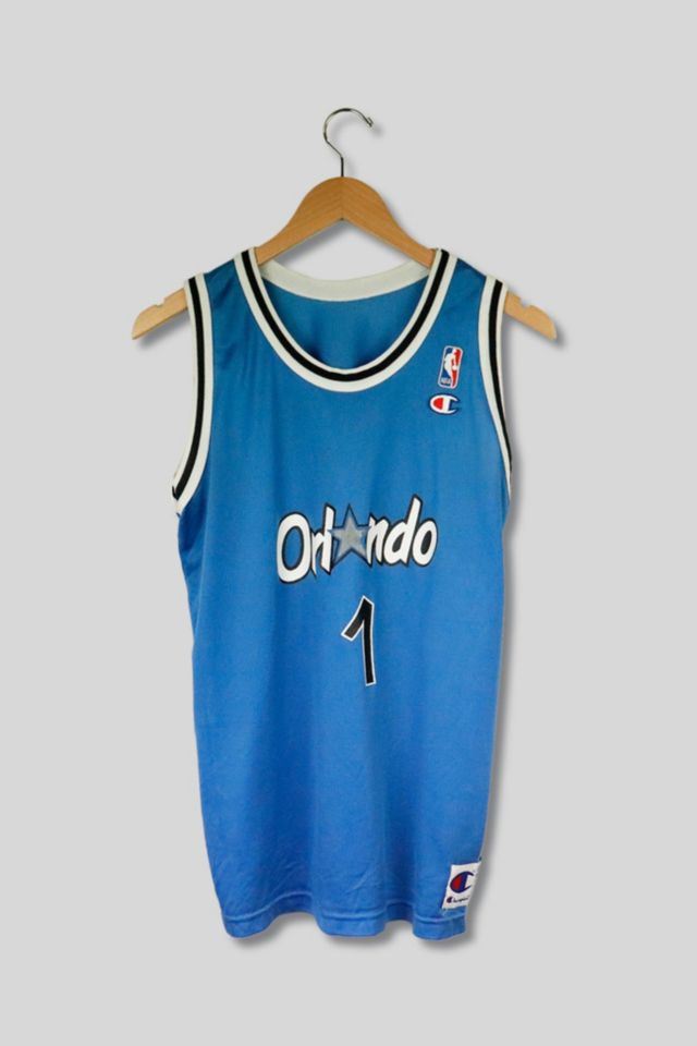 Vintage Penny Hardaway 1 Orlando Magic Jersey Champion Made 