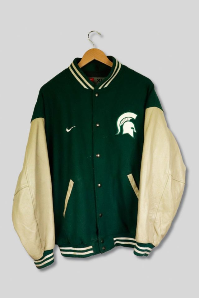 Michigan state outlet nike jacket