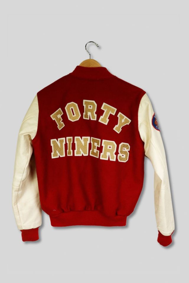 Vintage 80s San Francisco 49ers Chalk Line Jacket Mens 2XL NFL