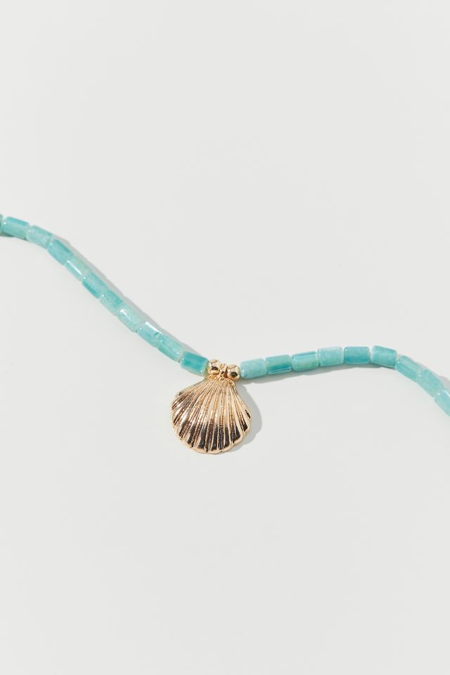 Shell Beaded Necklace #2
