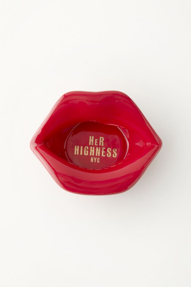Her Highness Lip Service Ashtray #1