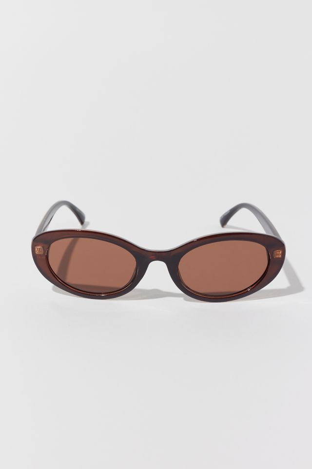 Lunettes de soleil ovales brossées Brita #1