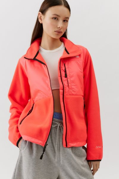 The North Face Denali Polartec Fleece Jacket In Coral