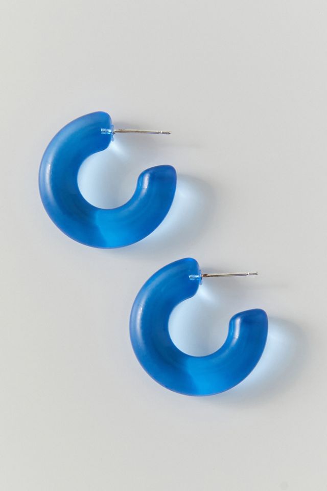 Chunky Resin Hoop Earring | Urban Outfitters