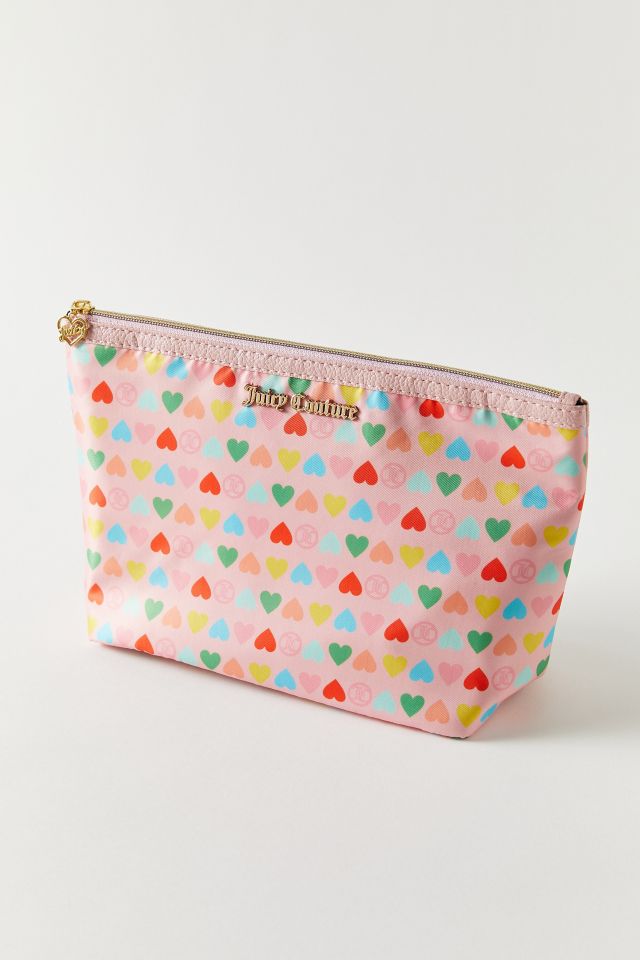 Juicy Couture Heart Nylon Cosmetic Bag Urban Outfitters
