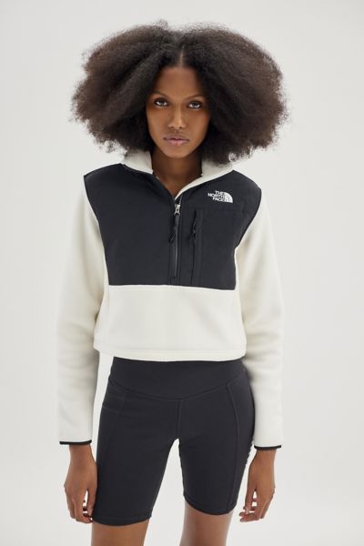 The North Face Denali Cropped Fleece Jacket in Blue