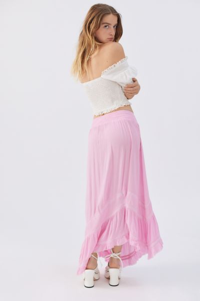 Uo Asymmetrical Maxi Skirt Urban Outfitters