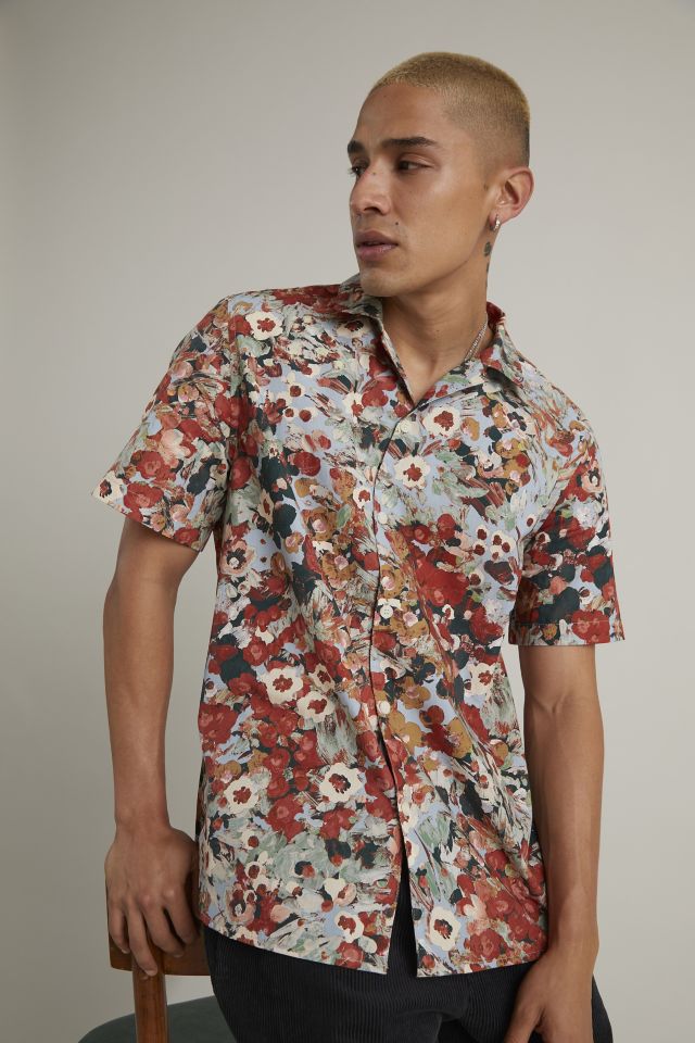 Wax London Printed Didcot Shirt | Urban Outfitters