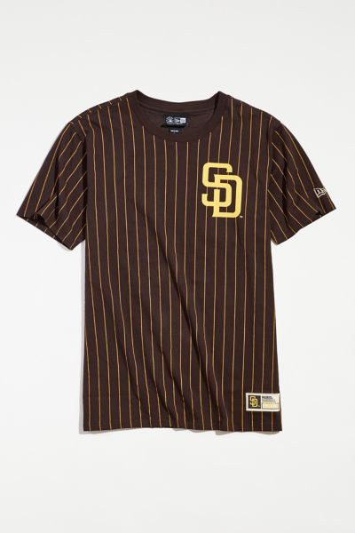 Men's San Diego Padres New Era Brown City Cluster T-Shirt