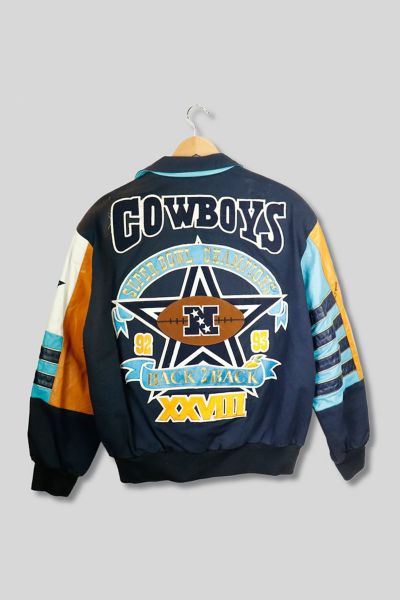 Jeff Hamliton Dallas Cowboy Leather Jacket