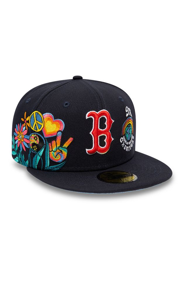 New Era 59FIFTY Boston Red Sox Groovy Fitted Hat | Urban Outfitters