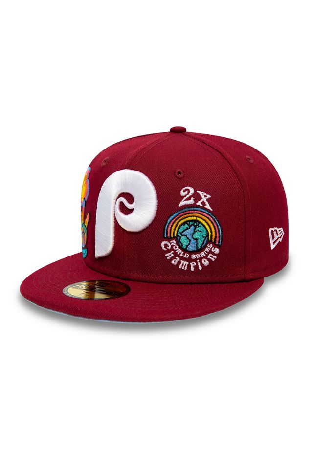 New Era Philadelphia Phillies Floral Fitted Hat Urban Outfitters