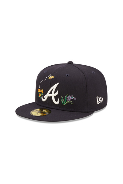 New Era 59Fifty Atlanta Braves Rouge - Taille 7 5/8 - Chipper Jones - MLB