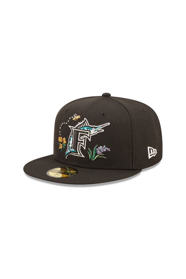 New Era Florida Marlins Watercolor Floral Hat