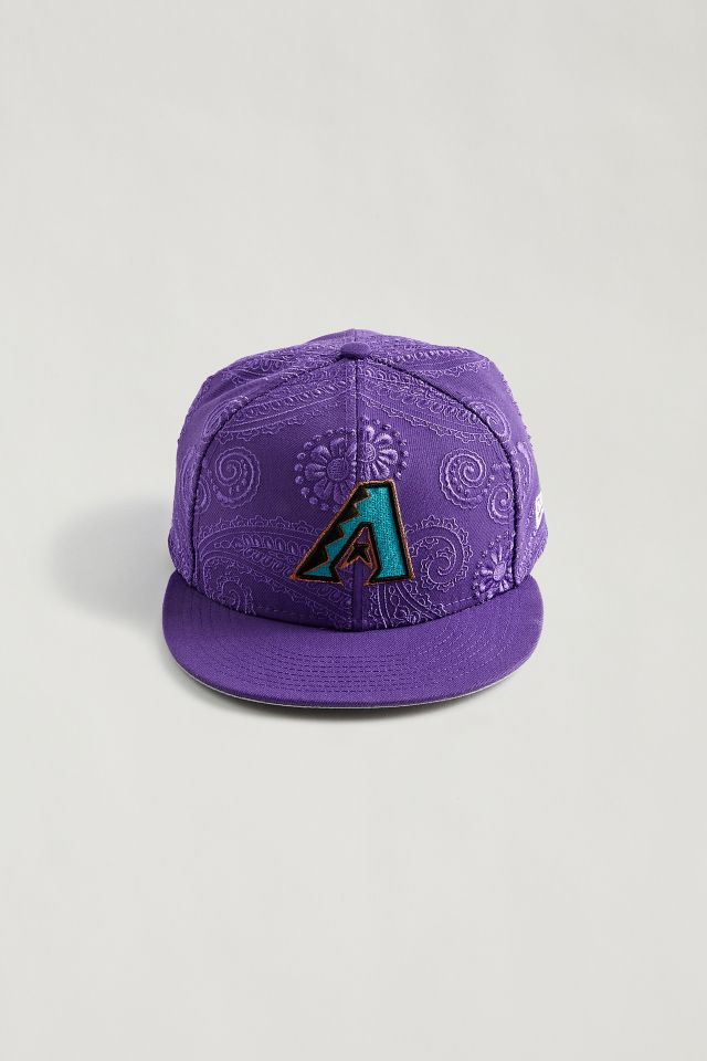 Purple Diamondbacks Fitted Hat