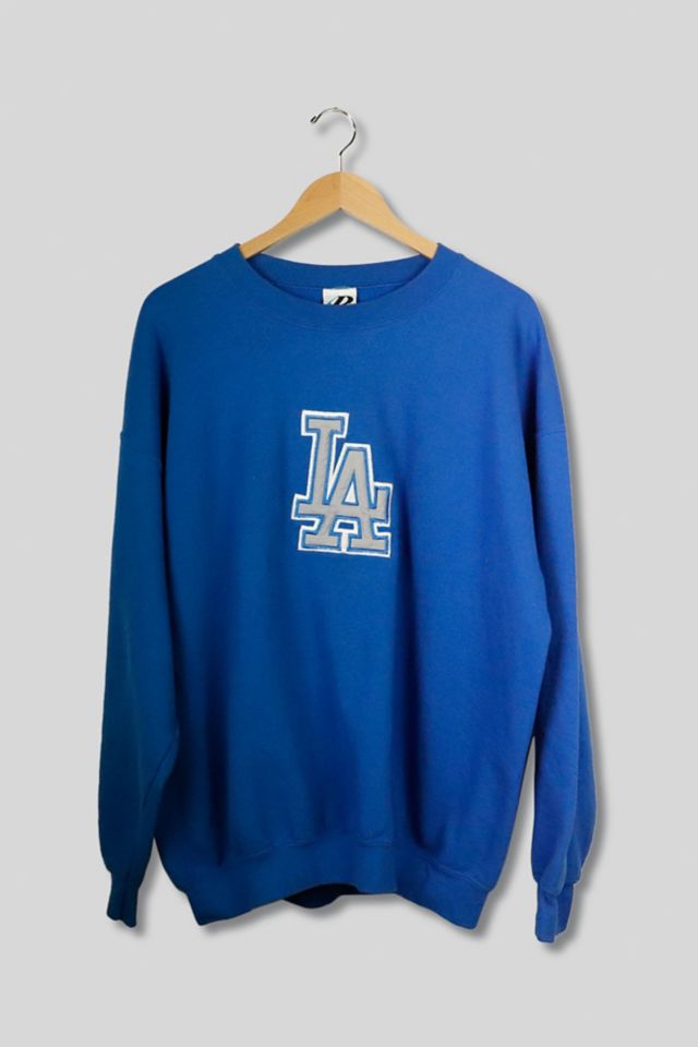 Classic Dodgers Crewneck Sweatshirt Dodgers Crewneck LA 