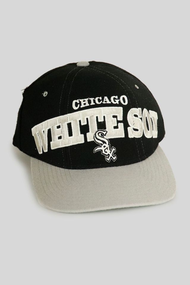Vintage Starter MLB Chicago White Sox Tri Logo Snapback Hat