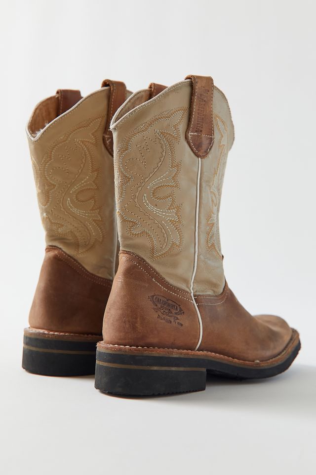 Bottes de cow-boy ton sur ton vintage #3