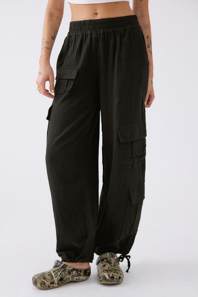 UO Saylor Balloon Wide-leg Cargo Pant #3