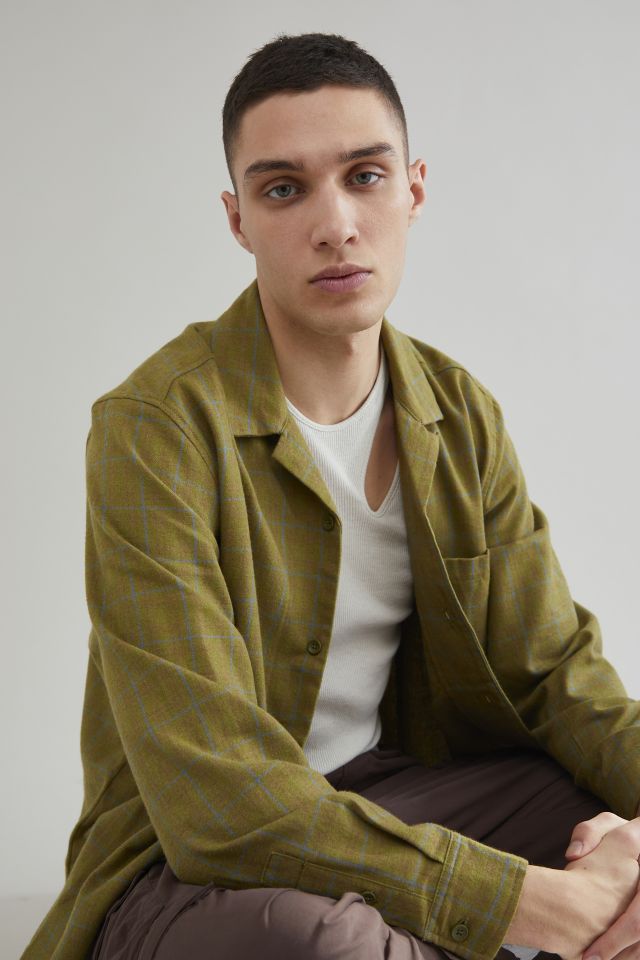 Chemise Camp Collar en Flanelle Standard Cloth #3