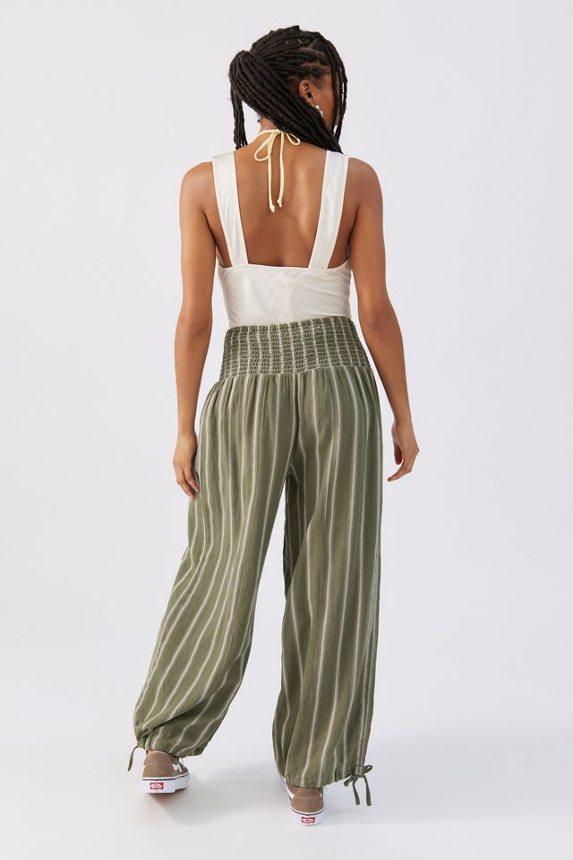 UO Irene Smocked Pant | Urban Outfitters