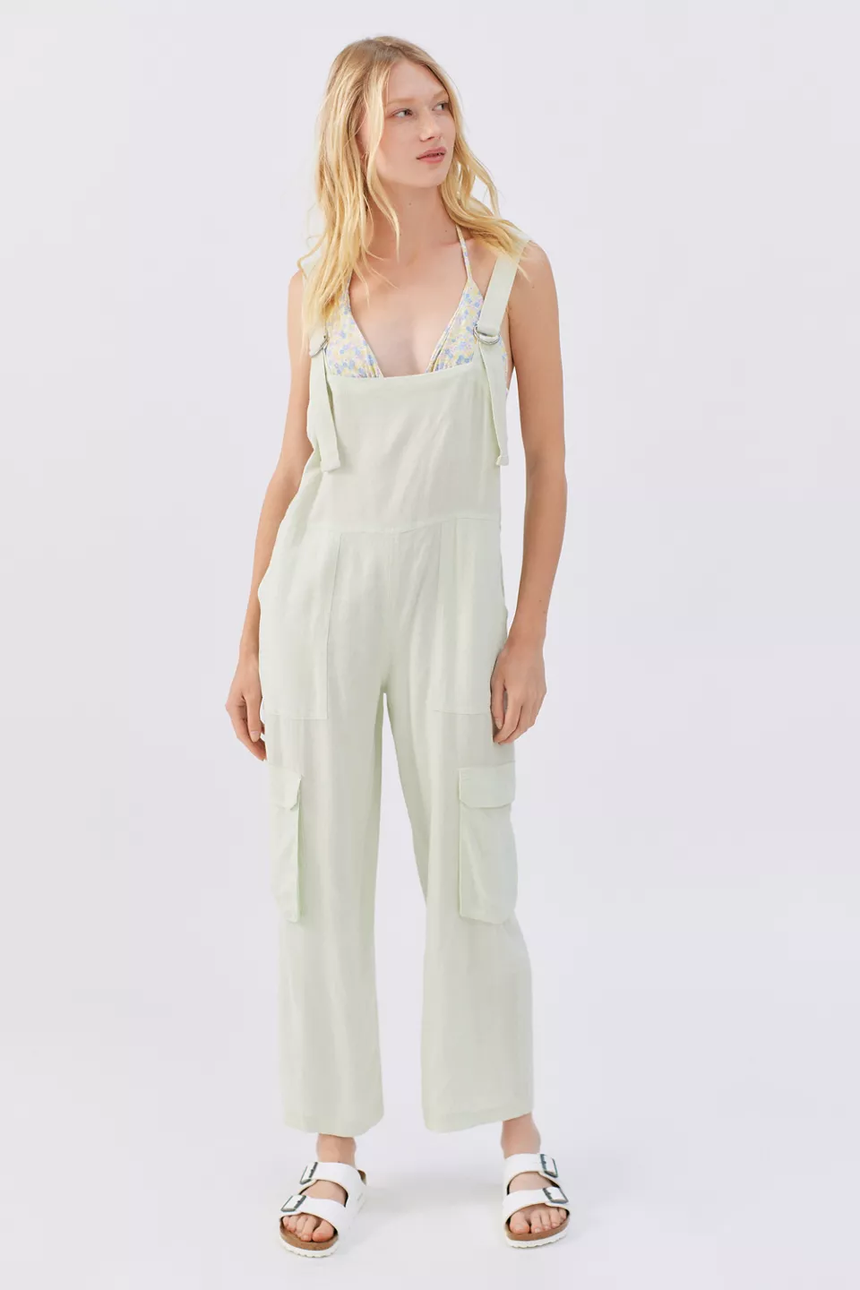 urbanoutfitters.com | BDG Tilly Linen Utility Overall
