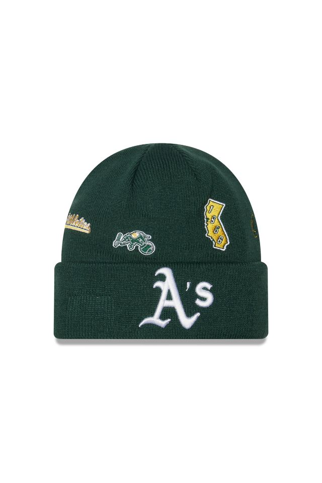 New Era Oakland A's Knit Patched Beanie | Urban Outfitters