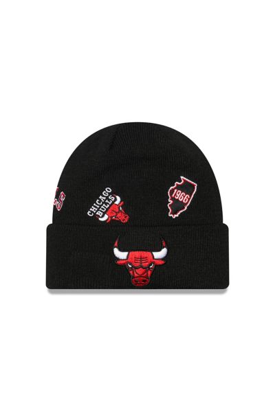 New Era Chicago Bulls Knit Patched Beanie
