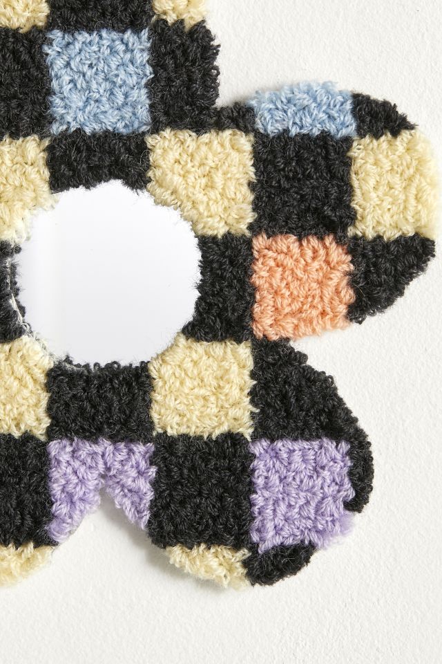 Mooju Rugs UO Exclusive Checkered Flower Mirror #2