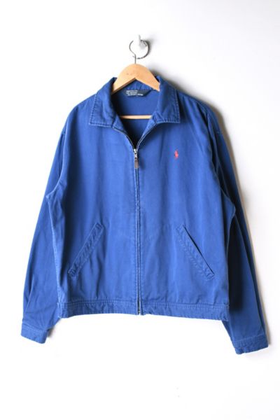 blue twill jacket